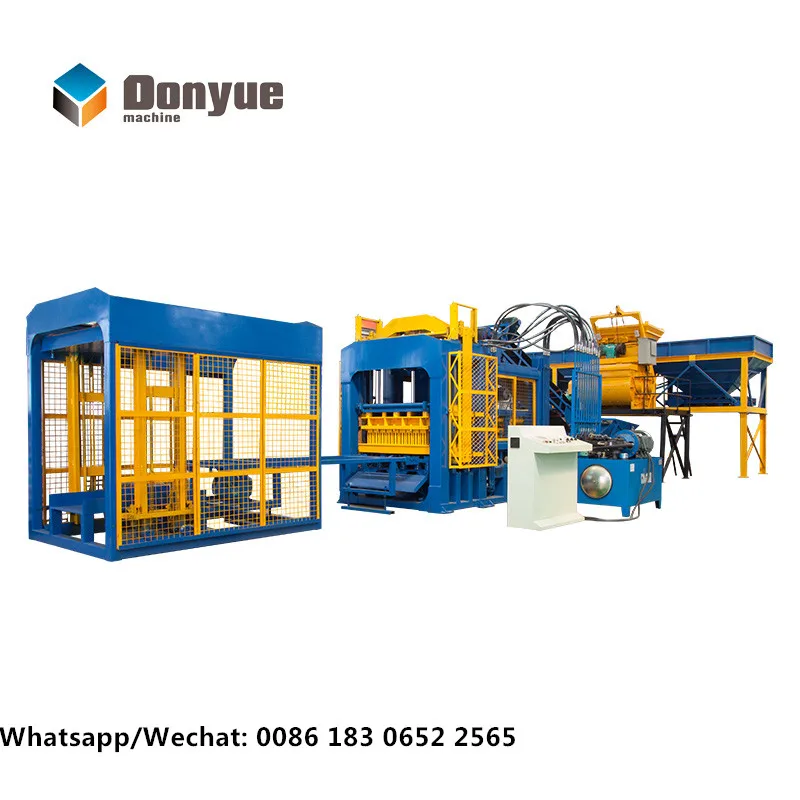 Best selling in alibaba QT4-15 video de fabrica de ladrillo price brick block machine in pakistan