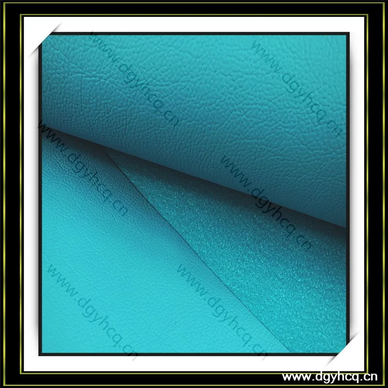 High qualtity customized pu leather fabric microfiber lychee grain faux leather synthetic sofa leather for car seat