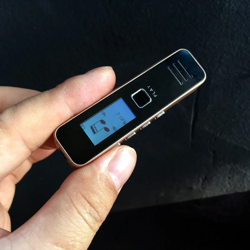 SK007 Mini Professional Digital Audio Voice Recorder Support Sound playback with Speaker