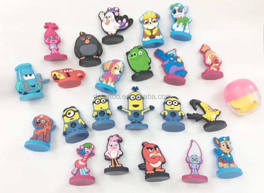 Promotional Gifts Surprise Egg 2D Cartoon characters toy mini size toys surprise egg toys