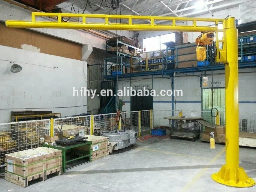 Кран с фиксированной стойкой 360 градусов, 1000 кг/2 тонны, 3 т/5 тонн, сертификат CE, производитель Китай
