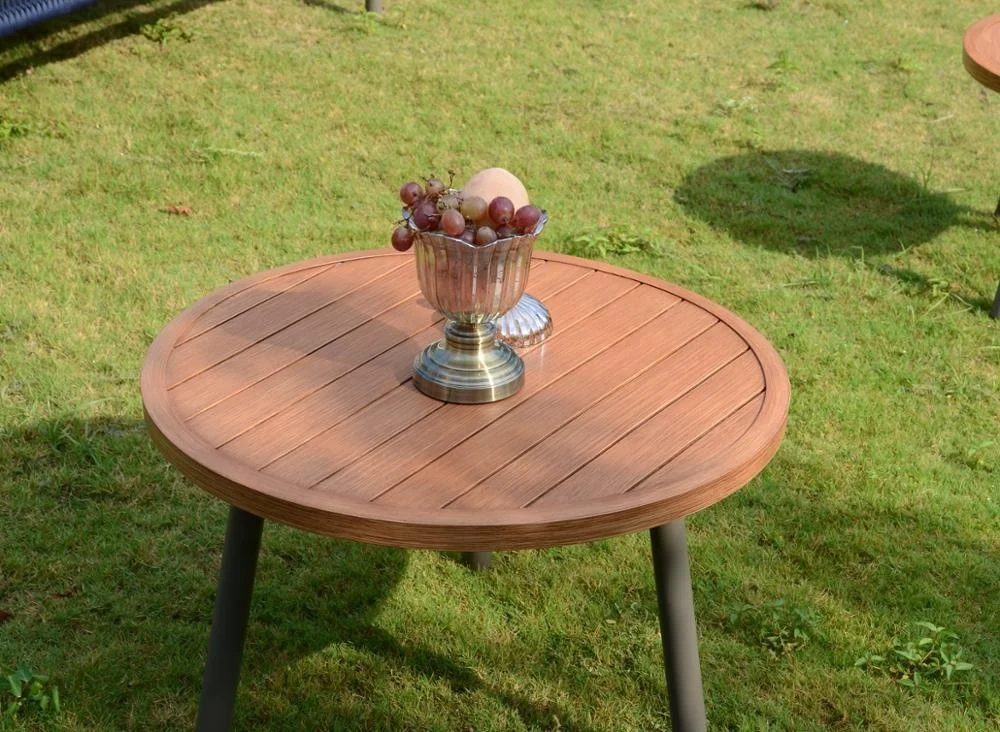 2019 Moda Casual  Outdoor Patio Rattan Garden Rope Furniture Corner Sofa Set