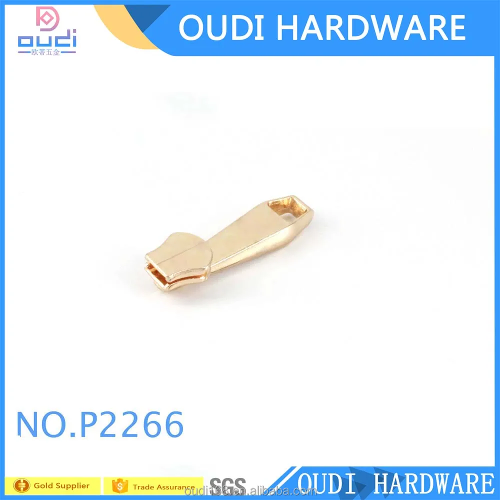 Специальная металлическая застежка-молния тянуть бронза и золото цвет