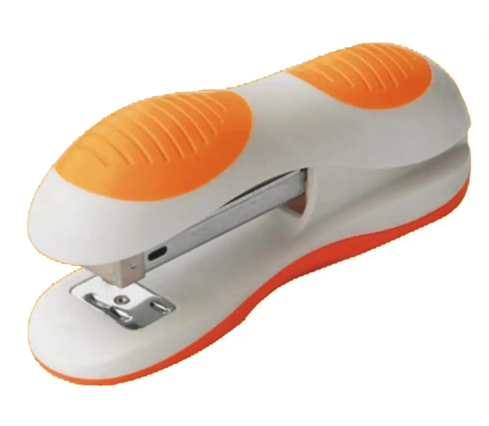 Обычный пластиковый степлер, без 24/6 и 26/6 скоб