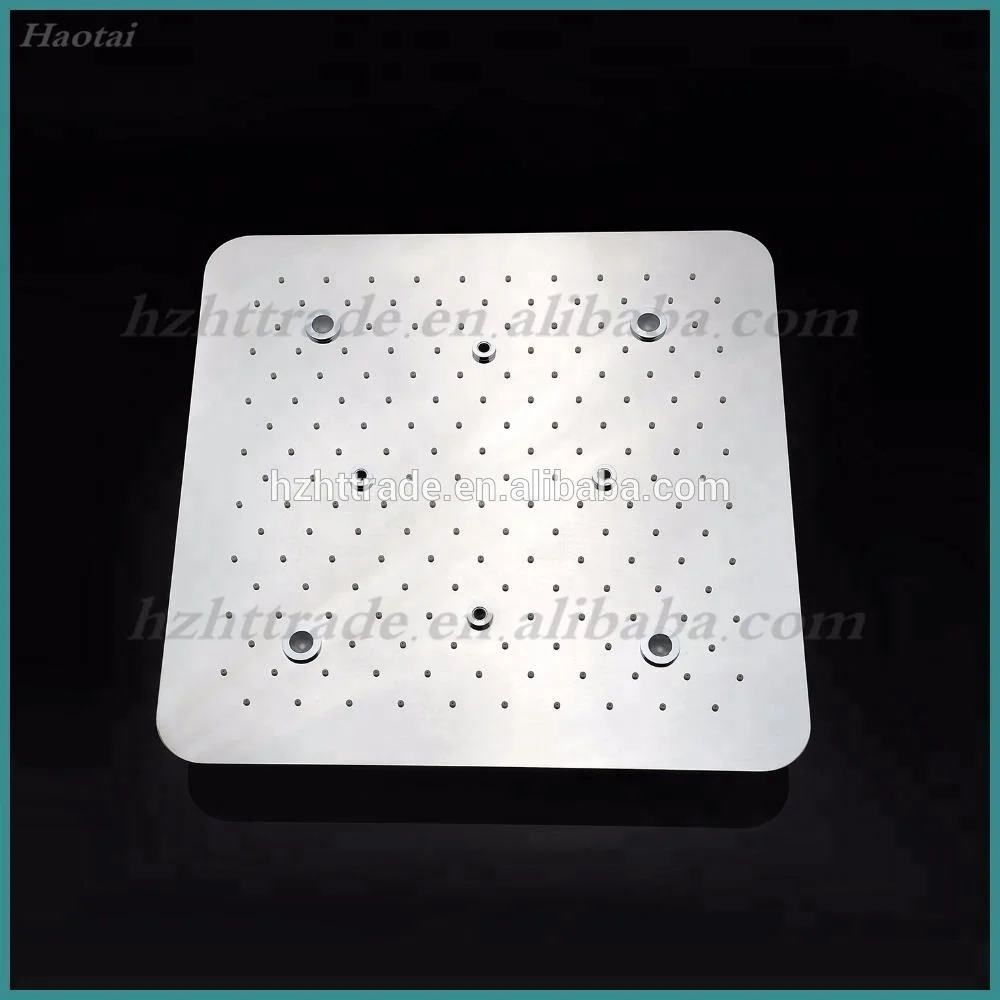 
LED SUS thermostatic Ceiling overhead big rain shower 