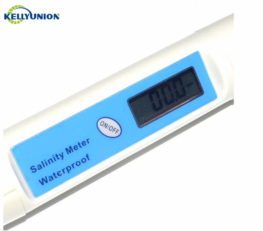 Hot Portable Pen Type Salt Meter Water Quality Salt Tester Digital Salinometer Waterproof