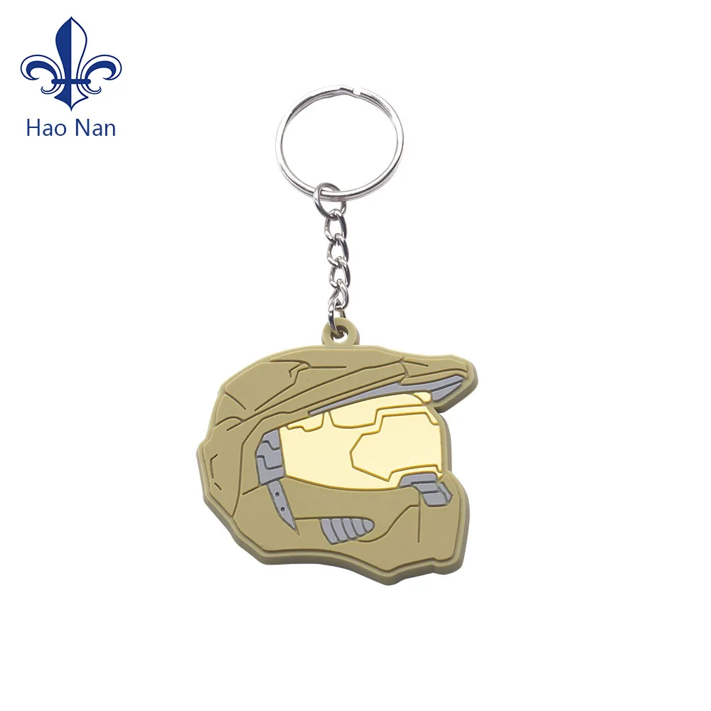 Wholesale Customized 3D Keychain Promotional items PVC keychain Silicone Keychain for custom