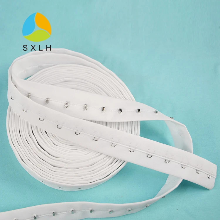 High quality Polyamide material of One hook and eye tape for Dance dress, Corset, Shapewear