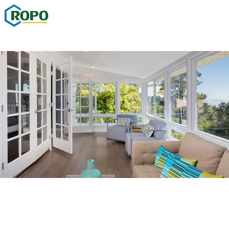 Aluminum Frame Custom Design Veranda Conservatory Sunroom Glass