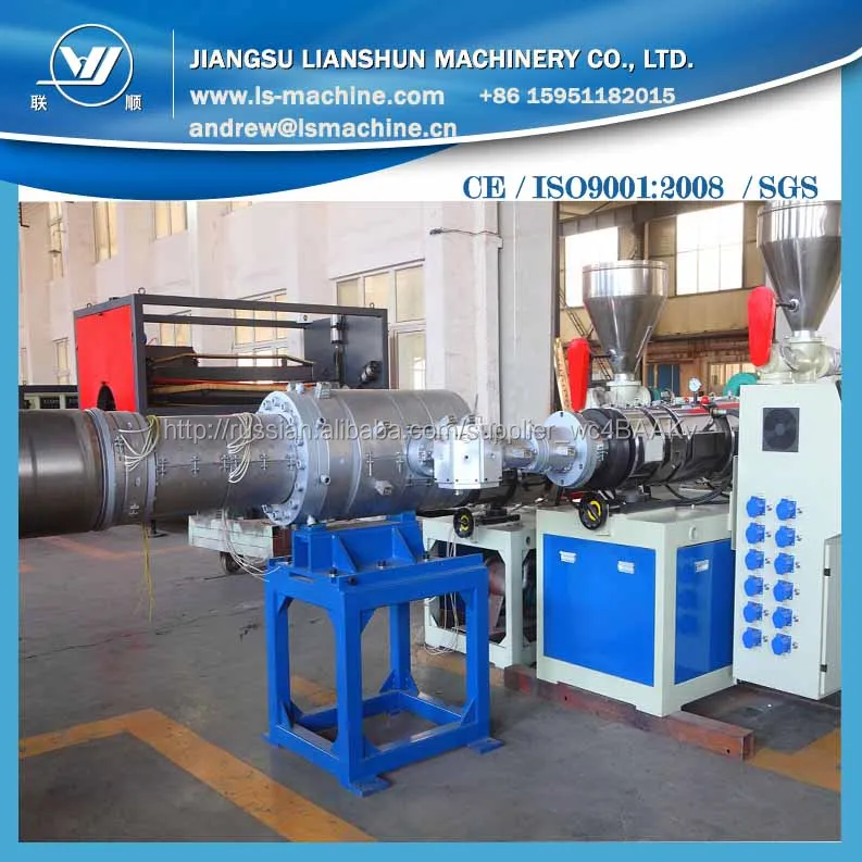 SGB400mm corrugating pipe production line