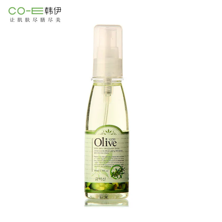 2021 new Korean-Iran olive moisturizing lotion skin care clear moisturizing muscle water toner spray