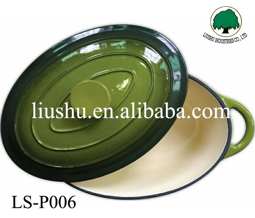 4L enamel cast iron pot casserole cookware