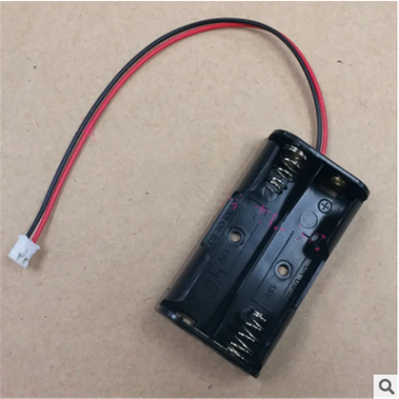 2aa battery holder with PH2.0-2P Connector on Red&Black Wire Leads