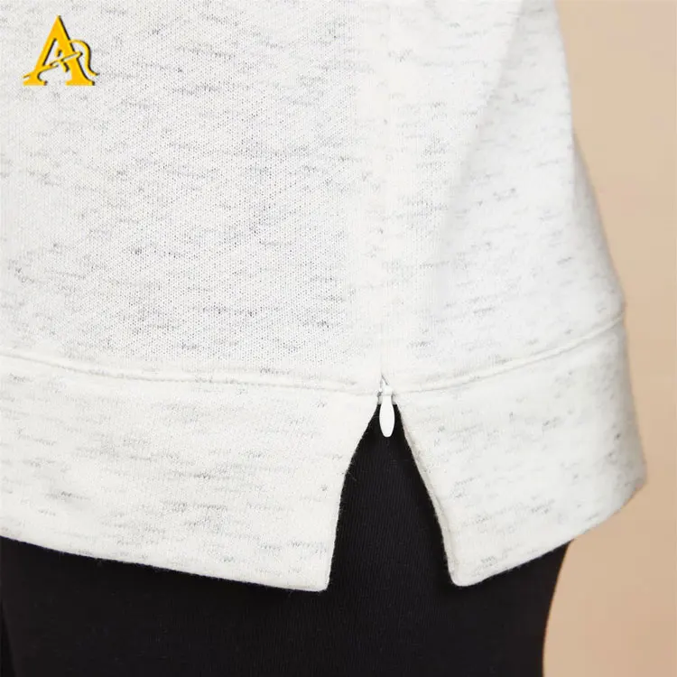 
Custom Nursing Hoodies Women Maternity Wear Hooded Sweater Breastfeeding Hoodie with Side Zipper 