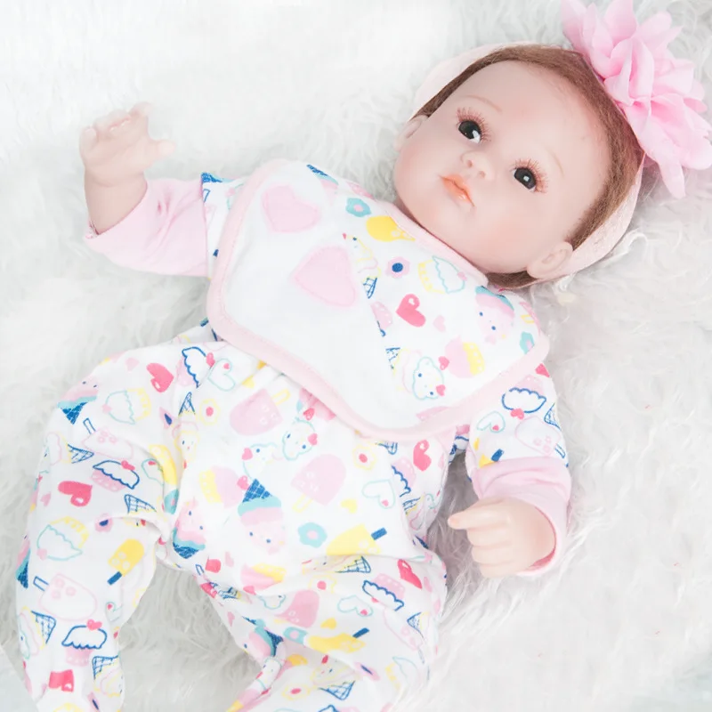Wholesale Factory Lifelike Full Body Silicone Naked Reborn Doll Kits Newborn Baby toy