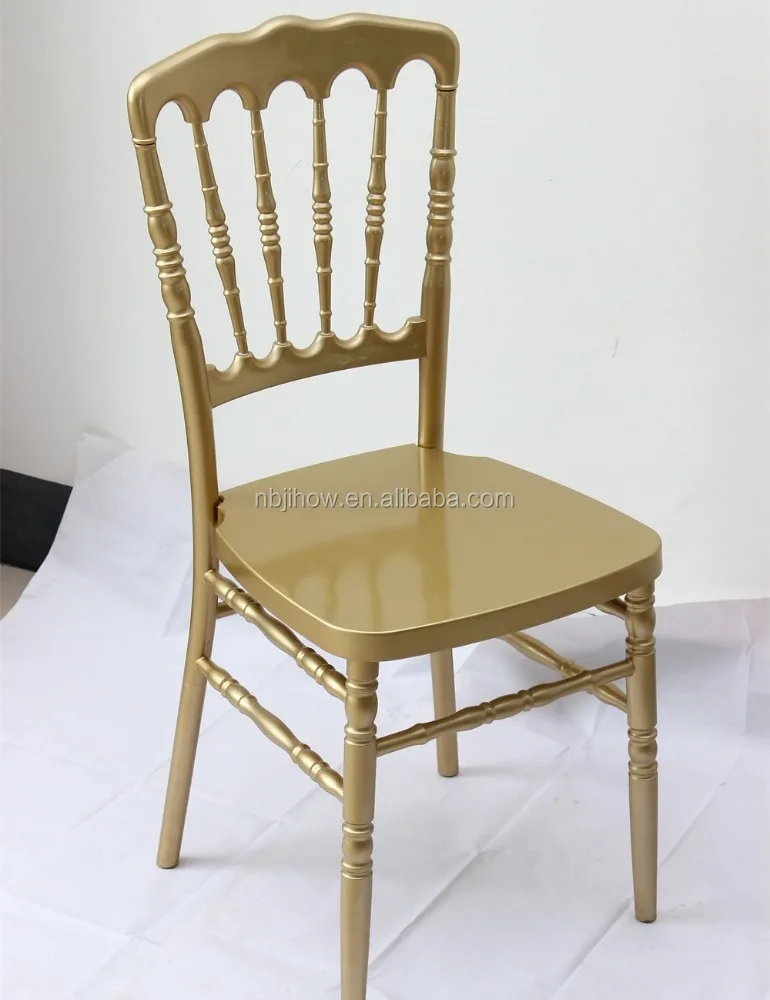 popular wedding resin napoleon chair