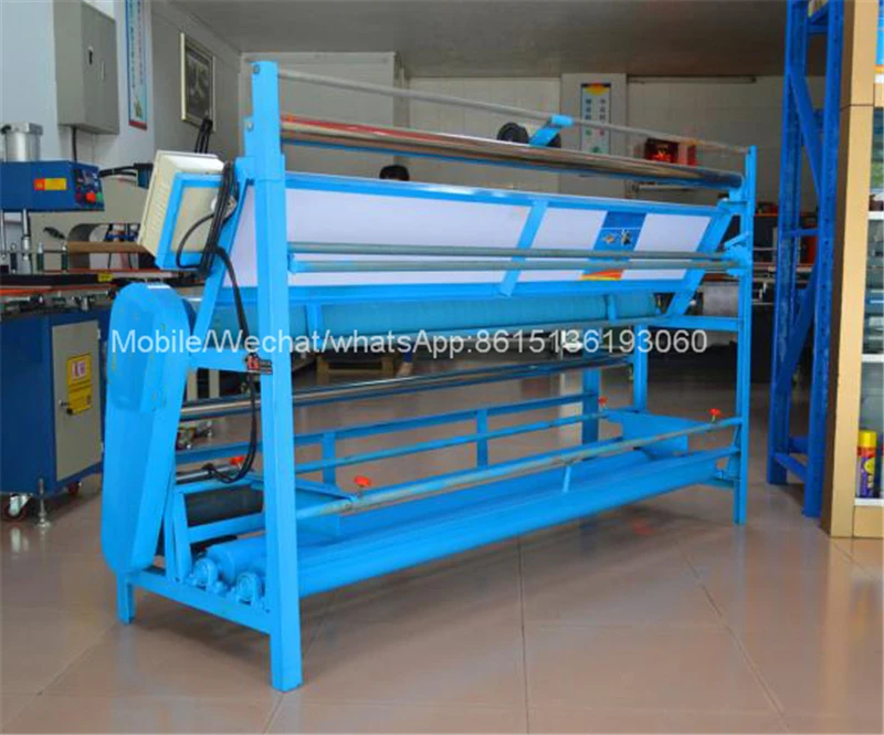 Factory directly supply Fabric Inspection rolling fabric machinery