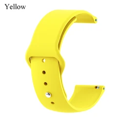 BOORUI 20/22mm Watch Strap Silicone Bracelet For Xiaomi Amazfit Bip Bit Pace straps Correa For Huawei Watch 2/Samsung Gear S2