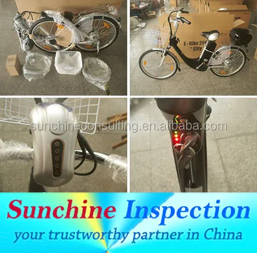 
Electric Bicycle Inspection Service in Langfang / Xingtai / Anping - Bike Quality Control and Inspection Service in Hebei 