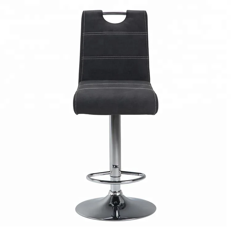 high leather modern bar stool chair