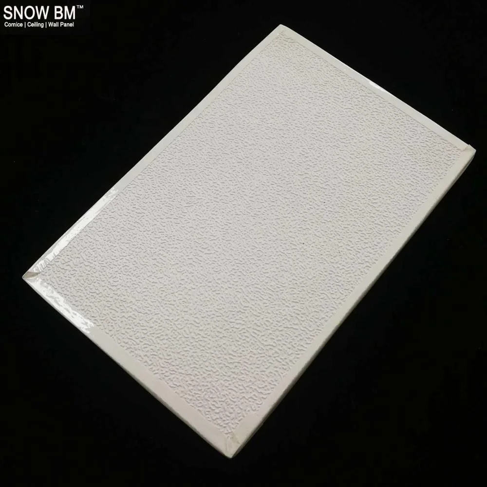 600*600*7mm Lower price PVC laminated gypsum ceiling tiles with aluminum foil back/Plaster Ceiling Board