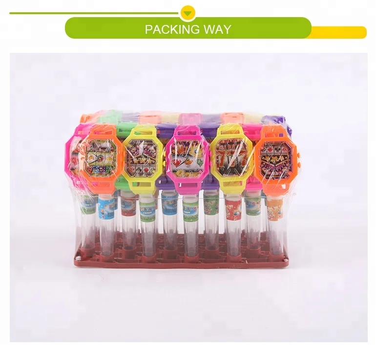 Детский маленький подарок лабиринт часы сжатые сладкие конфеты игрушка