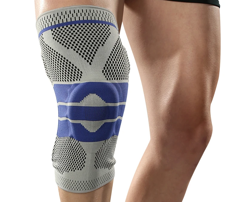 China Popular Neoprene tourmaline heated knee pads magnetic knee support / knee brace