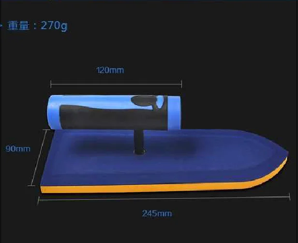 Rubber Plastering Trowel, Float Trowel, Rubber grout float