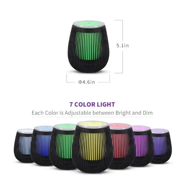USB Car Essential Oil Diffuser, 100ml  Mini Portable Aromatherapy Fragrance Humidifier Air Freshener