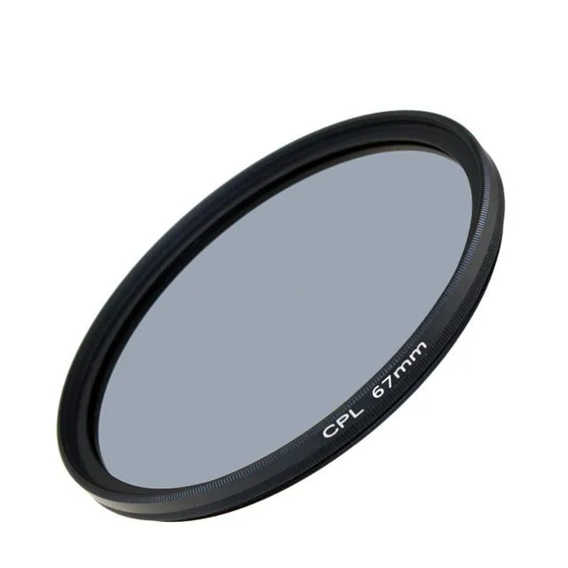 DSLR camera Lens Universal screw mount  CPL filter circular polarizing filter 49 52 58 62 67 72mm