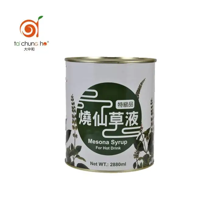 
New product 3kg black mesona syrup for hot drink 