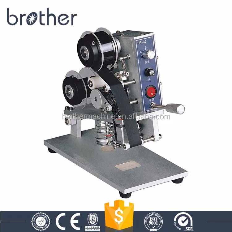 Горячая печать цветная лента Бумаги Принтера машина тампонной печати