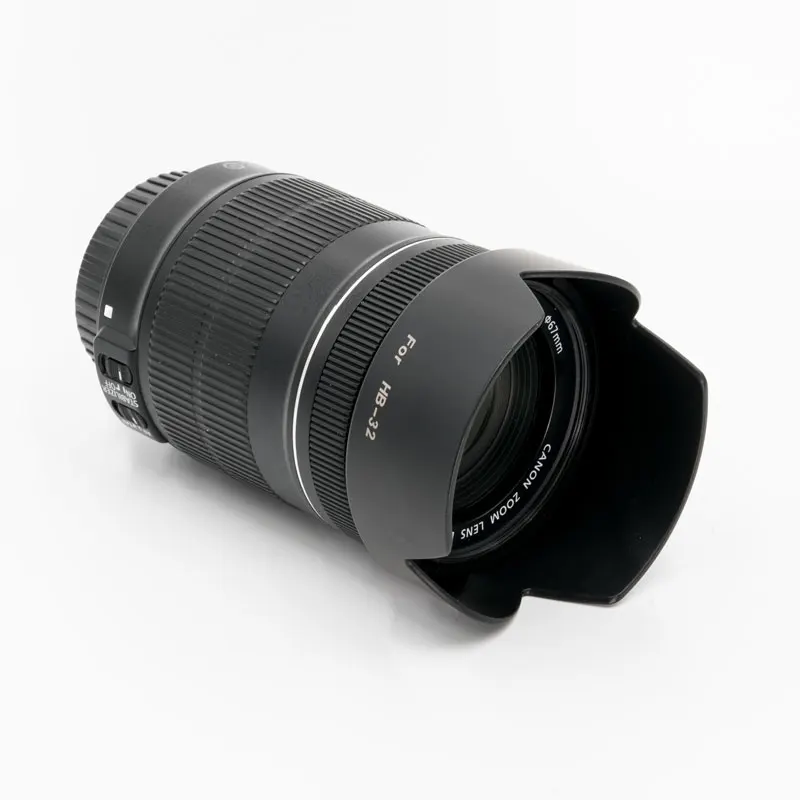  Бленда для объектива камеры HB-32 байонетовых Бленд Nikon 18-70 мм 18-140 мм/18-105 мм/18-135mm DX