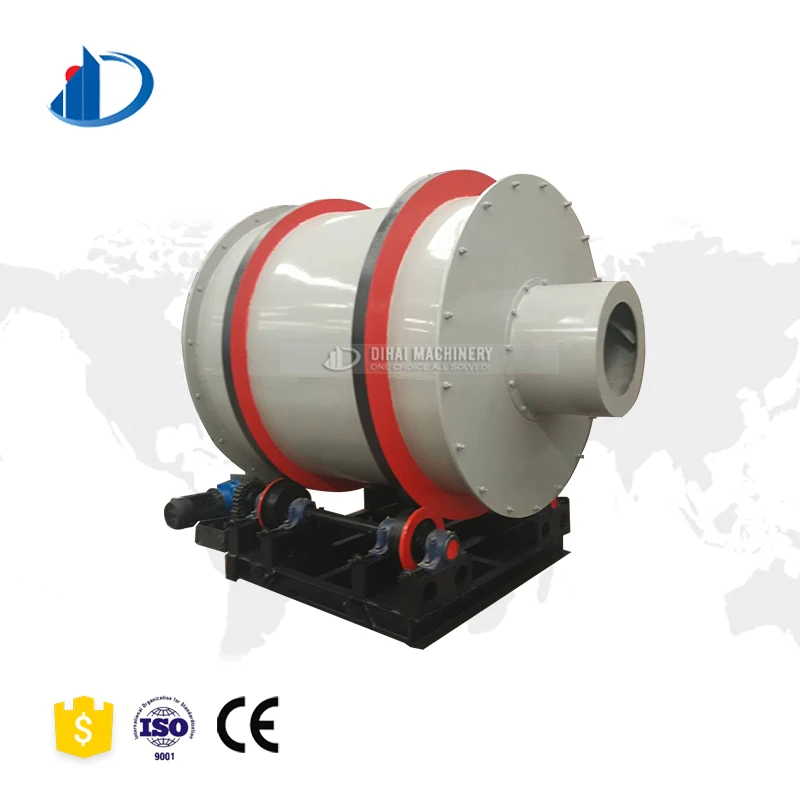 Rotary drum dryer for silica sand with drying equipment continuous conveyor