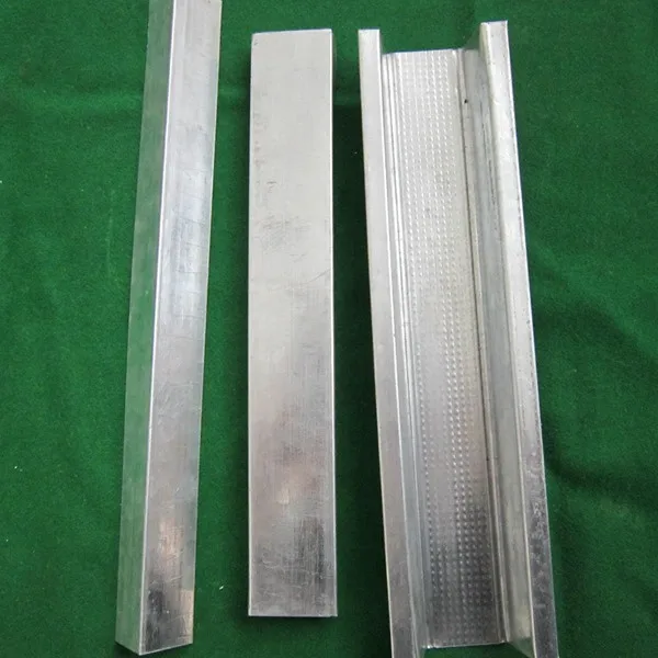 metal stud and track metal furring channel sizes