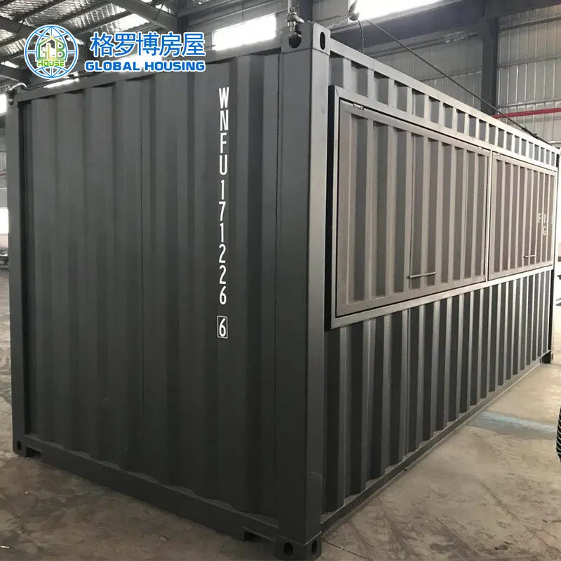 low cost 20ft 40 ft prefab shipping container house used for warehouse, storage