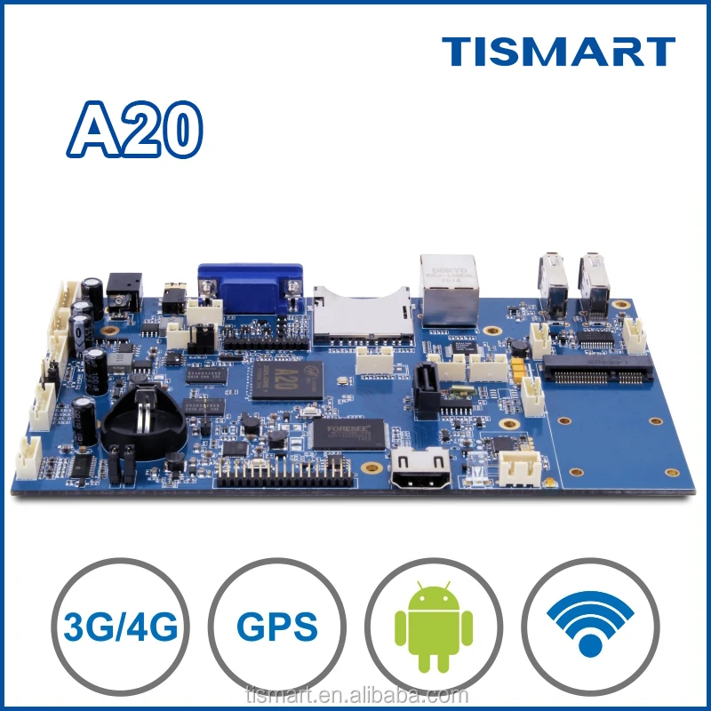 
High performance A20 AD motherboard with dual core and 2K output 