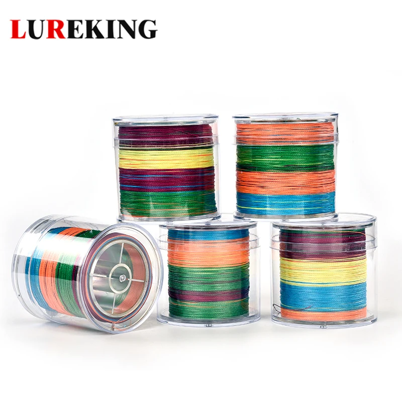 Lureking 100% PE 4 Strand Braided Fishing Line, Braided Fishing Line 6lb 20lb 50lb
