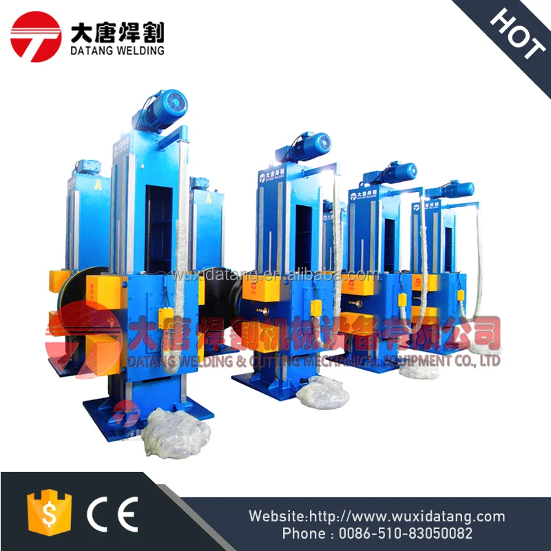 Automatic Lifting Welding Positioner  rotator with double column