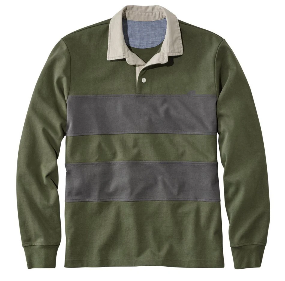 Высококачественная спортивная рубашка-поло черного цвета для мужчин для регби, Джерси с длинными рукавами, рубашка для регби