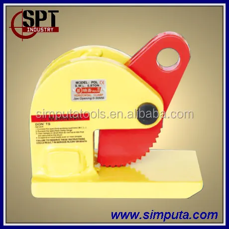 YQC DRUM CLAMP Steel Plate Clamp Lifting clamps (Working load limit 0.6T)