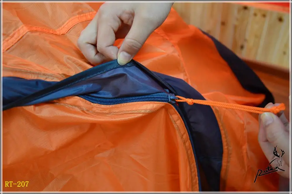 
RT-207 ROUTMAN 2-3 Person Outdoor Luxury Leisure Big Family Camping Leisure Tunnel 2 room camping tent 