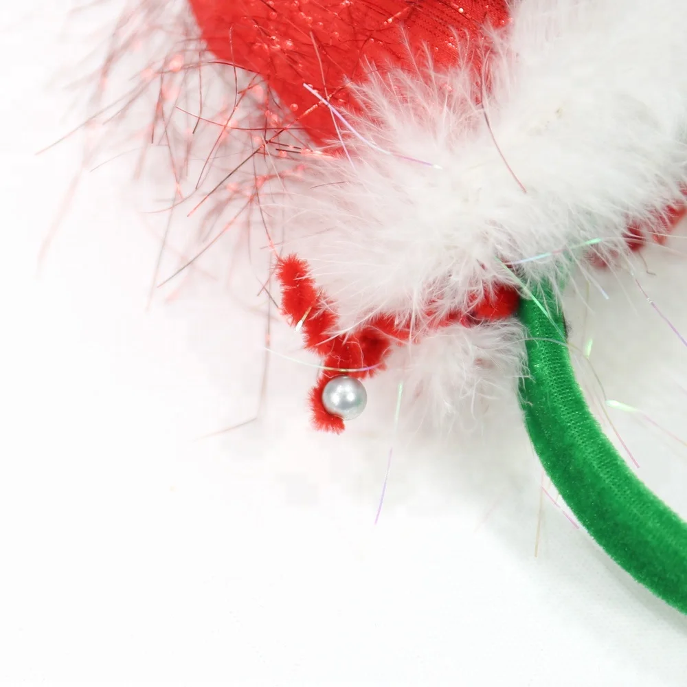 
Wholesale Custom Christmas Hat Design Headband 