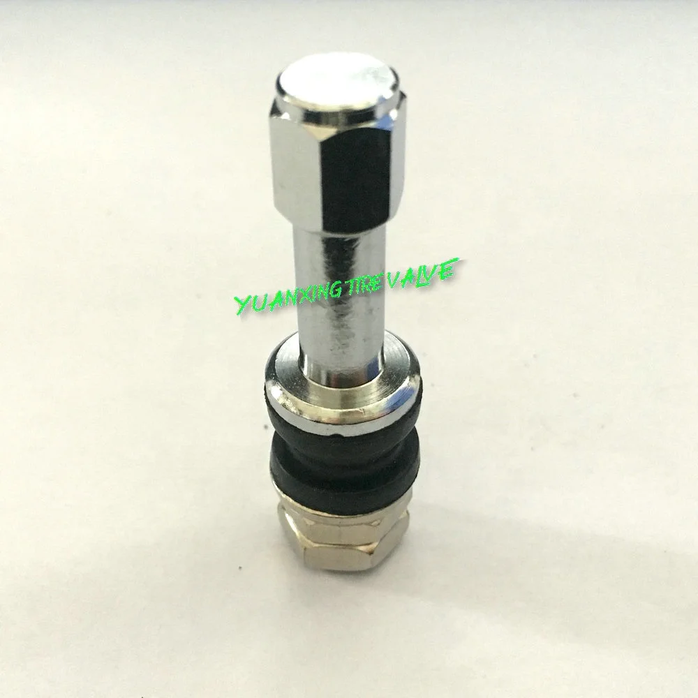 
V-5 TR48E Tubeless metal clamp-in tire valves 