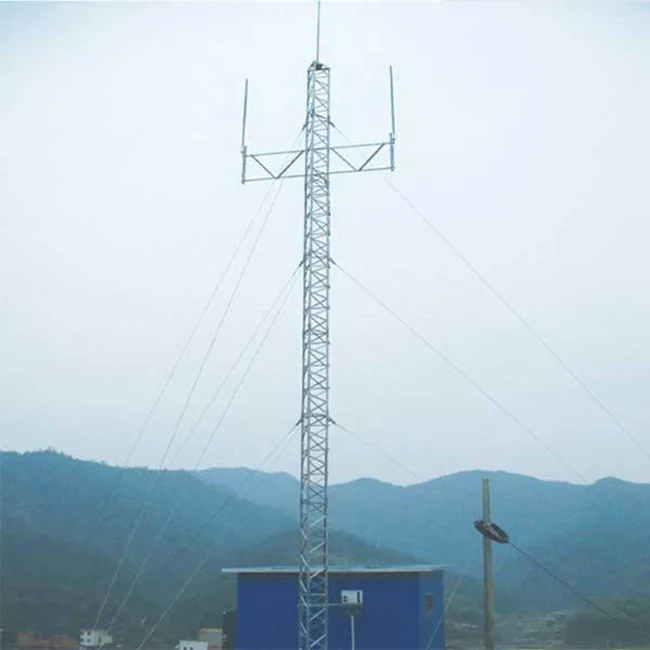 Guyed tower