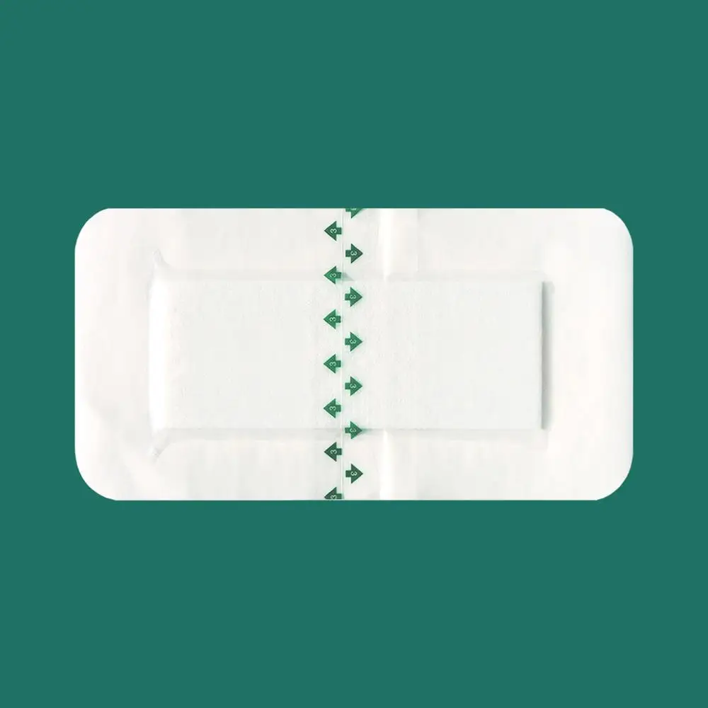 surgical wound adhesive plaster transparent wound island dressing with PU film