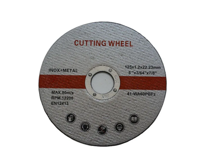 125Mm Sharpness Stainless Steel Abrasive Cutting wheel size