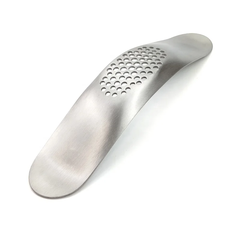 
stainless steel garlic press garlic grater Crusher Rocker kitchen tool accessories 