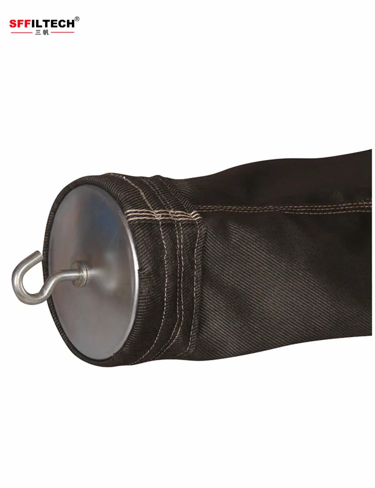 750gsm 50 micron mesh fiberglass filter bag for paper making industry