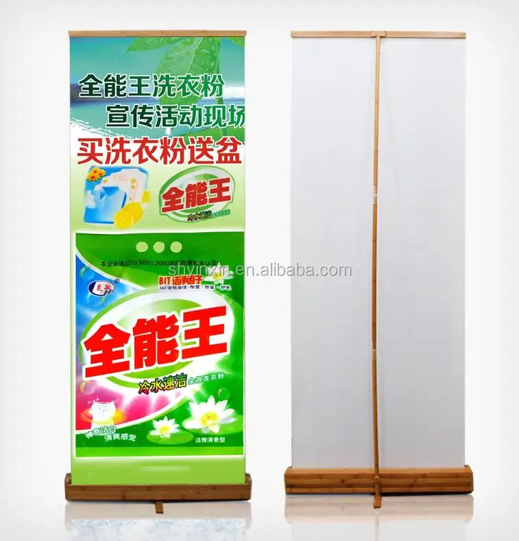 New design rollup display banner stand roll up printing in china